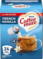 "Nestlé Coffee-Mate French Vanilla" skystas kavos kremas (24 x 11 ml)