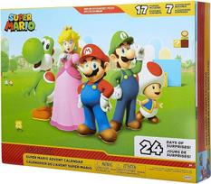 "Nintendo" advento kalendorius "Super Mario & Co." su Auksiniu Mario ir Kulka Billu, 12032, įvairiaspalvis