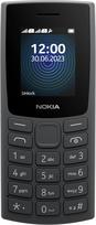 "Nokia 110" funkcinis telefonas su įmontuotu MP3 grotuvu, galine kamera, ilgaamžiu akumuliatoriumi ir diktofonu - medžio anglys