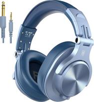"OneOdio" "Bluetooth" ausinės per ausis, 72 valandų trukmės HiFi stereofoninės belaidės ausinės, belaidės ausinės su 6,35 mm ir 3,5 mm lizdais, skirtos studijai, didžėjui, mobiliajam telefonui, kompiuteriui, kompiuteriui AMP - dangaus mėlyna
