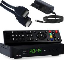 "Opticum SBOX" palydovinis imtuvas HD su PVR įrašymo funkcija, "Timeshift", medijos grotuvu, 1080P Full HD skaitmeninis palydovinės televizijos DVB-S/S2, "Astra" ir "Hotbird" skaitmeninis imtuvas + "Anadol" HDMI kabelis