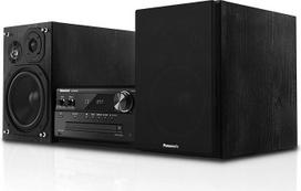 "Panasonic" SC-PMX94EG-K "Micro HiFi" sistema juodos spalvos (120 W RMS, skaitmeninis radijas DAB+, CD, FM radijas, "Bluetooth", USB, AUX)