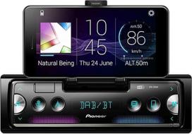 "Pioneer Electronics" "Pioneer SPH-20DAB-AN" apima DAB anteną, 1 DIN automobilinį radijo imtuvą su RDS ir DAB+, "Bluetooth", USB, MP3, WMA, WAV, FLAC, "Android" palaikymas, "iPhone" valdymas, "Smart Sync" programėlė