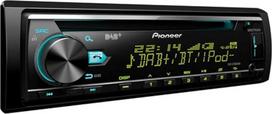"Pioneer" DEH-X7800DAB-AN 1 DIN automobilinis radijo imtuvas su CD imtuvu, RDS, FM ir DAB/DAB+ imtuvu, CD, MP3, USB, Aux įvestis, "Bluetooth" laisvų rankų įranga, suderinamas su "Android" ir "iPod"/"iPhone", yra DAB antena