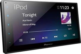 "Pioneer" SPH-DA160DAB 6,8 colių 2DIN medijos grotuvas su "Apple CarPlay", "Android Car", DAB+ ir "Bluetooth", juodas