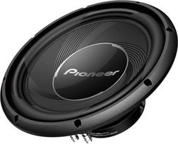 "Pioneer" žemų dažnių garsiakalbis TS-A30S4 (1400 W), 30 cm/12 colių, IMPP membrana galingam garsui, nuolatinė išėjimo galia 400 W, juodas