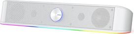 "Redragon GS560 Adiemus RGB Desktop Soundbar", 2.0 kanalo kompiuterio garsiakalbis su dinamine šviesų juosta, garso šviesos sinchronizavimu / ekranu, jutiklinio valdymo foniniu apšvietimu ir garsumo valdymu, USB laidu