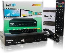 "Romicta" HD DVB-T2 imtuvas 2024 - H.265 HEVC FTA Full HD PVR, USB, HDMI, SCART, skaitmeninės antžeminės televizijos imtuvas, Full HD 1080p didelės raiškos skaitmeninis imtuvas