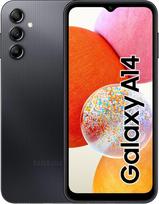 "Samsung Galaxy A14 LTE Android" išmanusis telefonas be sutarties, 64GB, 4GB RAM, 6,6 colių dinaminis AMOLED ekranas, 5000 mAh baterija, juodas, mobilusis telefonas