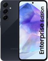 "Samsung Galaxy A55 5G Enterprise Edition", "Android Smarthone", verslo telefonas su 6GB RAM / 128GB, 50 MP kamera, "Samsung Knox", IP67 atsparumas vandeniui ir kamščiams - juodas - 3 metų garantija