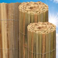 "Sol Royal" bambuko privatumo ekranas 90 x 300 cm - FSC® privatumo ekranas Sodo bambuko kilimėlis kaip vėjo ir privatumo ekranas sode ir balkone Privatumo ekranas tvora - natūralus privatumo ekranas, atsparus oro sąlygoms - B89