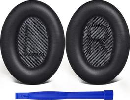"SoloWIT®" pakaitiniai ausų įklotai "Bose QC35", tinkantys "QuietComfort 35" (QC35) ir "Quiet Comfort 35 II" (QC35 ii) ausinėms