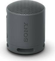 "Sony SRS-XB100" belaidis "Bluetooth" garsiakalbis, nešiojamasis, lengvas, kompaktiškas, lauko, kelionių, patvarus, atsparus vandeniui ir dulkėms pagal IP67 standartą, 16 valandų veikianti baterija, nešiojimo dirželis, laisvų rankų įranga, juodas