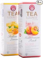"Tealounge Mediterranean Duo" (40 g) - Itališka citrina Nr. 882 ir Viduržemio jūros persikas Nr. 868 - vaisinė arbata - 2 pakuotės (2 x 8 kapsulių)