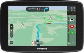 "TomTom GO Classic" navigacijos įrenginys (5 coliai, "TomTom Traffic" padeda išvengti spūsčių, atnaujinimai Europoje, atnaujinimai per "Wi-Fi"), juodas