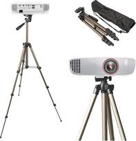 "TronicXL Tripod19P" projektoriaus trikojo laikiklis 1/4 colio, suderinamas su "Philips BenQ Asus Acer Epson Sony Panasonic WiMiUS TOUMEI Merisny QKK OTHA Android Aiptek