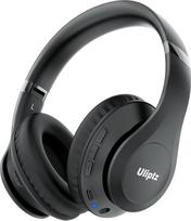 "Uliptz" "Bluetooth" ausinės per ausis, 65 valandų trukmės belaidės "Bluetooth" ausinės su 6 ekvalaizerio režimais, "HiFi Stereo" stereofoninės sulankstomos "Bluetooth 5.3" belaidės ausinės kelionėms / biurui / mobiliajam telefonui / kompiuteriui (juodos