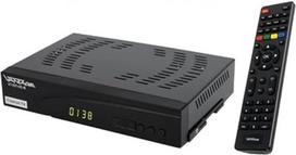 "Vantage VT-93 C/T-HD" universalus kombinuotasis imtuvas kabeliniams ir DVB-T2 signalams priimti, PVR funkcija, USB multimedija, "Freenet TV", EPG, laiko keitimas, daugiakalbė meniu navigacija, juodas