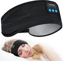 "Voerou" miego ausinės "Bluetooth" V5.2, reguliuojamas sportinių ausinių lankelis, belaidės ausinės miegui ir HD Hi-Fi garsui, puikiai tinka miegui, treniruotėms, tenisui, jogai, kelionėms, nemigai