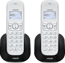 "Vtech CS1501" belaidis DECT telefonas su dviem rageliais, skambučių blokavimu, skambinančiojo numerio atpažinimo funkcija, laisvų rankų įranga, apšviestu ekranu ir apšviesta klaviatūra