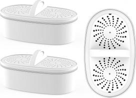 "Waterdrop" WD-PF-01A Plus NSF sertifikuoti pakaitiniai filtrai visoms "Waterdrop" ąsotinių filtrų sistemoms, kurių eksploatavimo trukmė iki 3 mėnesių arba 757 litrų (3 vnt.)