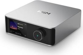 "WiiM Ultra" muzikos srautintuvas ir skaitmeninis stiprintuvas, 3,5 colio jutiklinis ekranas, suderinamas su "Chromecast" ir "Alexa", transliuoja "Spotify", "Amazon Music", "Tidal", HDMI ARC, Phono įvestis, ausinių išvestis, sidabrinis