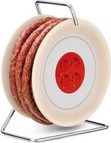 "Wurstbaron®" dešros kabelio ritė, 3,5 m Krokuvos stiliaus dešra, aukštos kokybės ir dūmo aromato, juokinga dovana jam ir jai, 240 g