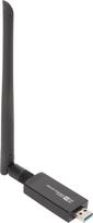"Yunseity" USB "WiFi" adapteris, RTL8812AU belaidžio tinklo adapteris, 1200M USB 3.0 "WiFi" raktas su dviejų dažnių 2,42 GHz/300Mbps 5 GHz/866Mbps didelės galios antena "Android", "Linux", "Win XP", 7