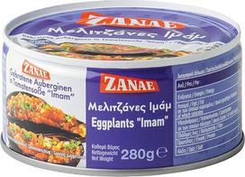 "Zanae" baklažanai pomidorų padaže (1 x 280 g pakuotė)