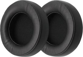 1 Pair Ear Pads Protein Leather Memory Foam Replacement Repair Parts Compatible with Corsair Virtuoso RGB Wireless SE Headphones Black
