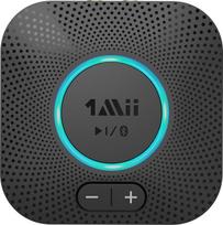 1Mii B06S "Bluetooth" garso adapteris su garsumo valdymu, "HiFi Bluetooth 5.2" imtuvas, "aptX HD" ir mažo vėlavimo belaidis garso imtuvas stereofoninės sistemos garsiakalbiui, dviguba jungtis