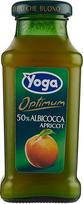24x Yoga Bar Albicocca Abrikosų vaisių sulčių gėrimas Vaisių skonio stiklinis butelis 200 ml vaisių sulčių