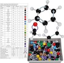 267 vienetų organinės chemijos molekulinis modelis Chemijos rinkinys Modelių rinkiniai Pakuotė Organinės molekulės Modeliai mokytojams studentams mokslininkams Chemijos pamokos