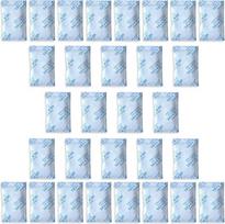 30 x 10 g E-Cron sausiklio silicio gelio Tyvek paketuose Grynas saugus ir daugkartinio naudojimo oro sausintuvas Silicio dioksido maišeliai Atsinaujinančios granulės Kambario oro sausintuvas Silicio gelio maišeliai