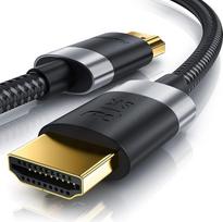 5 m 8K HDMI 2.1 kabelis - 8K @ 60Hz / 120Hz - 4K @ 240Hz - HDTV 7680 x 4320 - UHD II - HDMI 2.1 2.0a 2.0b - 3D - didelės spartos HDMI kabelis Ethernet - HDR ARC - tiksli jungtis - suderinamas su kompiuterio televizoriumi