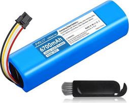 6700 mAh talpos akumuliatorius, skirtas "Dreame D9 Pro D9 Max", "L10s Ultra/D10/D10 Plus/D10s/L10/ L10s/Z10 Pro", "Xiaomi Mi S5/S6/S7/Q7 Max MaxV Ultra Pure", "Xiaomi Roborock S50/S55", 1 ir 2 kartos, BRR-2P4S-5200S serija