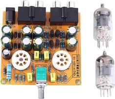 6J1 Tube Preamp, AC 12V 6J1 Electronic Tube Preamp Amplifier Module, Class A HiFi Voice Control