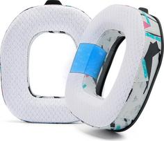A50 WC Freeze A50 - Cooling Gel Replacement Ear Pads Only for Astro A50 Gen 4 and Astro A50X, Manufactured by Wicked Cushions, Improved Durability, Thickness and Sound Insulation | 90's White