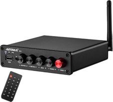 AIYIMA B01 Bluetooth 5.0 Subwoofer Stereo Amplifier Digital 2.1 Amplifier Audio Amplifier 50Wx2+100W Sub with USB