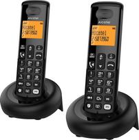 ALCATEL E260 Voice Duo belaidžio telefono paketas - juodas
