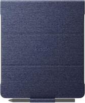 Amazon Kindle Scribe-Klapphülle mit magnetischer Befestigung | nedidelis, lengvas dizainas | (tinka tik Amazon Kindle Scribe), Stoff, jeansblau