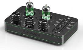 Ampapa A1 Phono Tube Preamp, Hi-Fi Audiophile Preamp, Headphone Amplifier, for MM Turntable, with Sound Adjustment for Home Audio Turntable Speaker, Desktop Computer