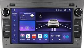 Android 12 Autoradio Bluetooth für Opel Astra H Corsa C Zafira Corsa D Meriva Vivaro GPS Navi Bluetooth/Apple Carplay &Android Auto/USB WiFi 4G LTE Rückfahrkamera Eingang Mirrorlink Lenkradsteuerung