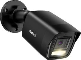 ANNKE AC500 3K PoE lauko stebėjimo kamera, 5 MP IP kamera su dvigubu apšvietimu, asmens, transporto priemonės ar gyvūno aptikimo funkcija, spalvotu ir infraraudonųjų spindulių naktiniu matymu, kortelės lizdu, 120 dB WDR, H.265+, IP67, juoda
