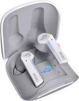 ASUS ROG Cetra True Wireless Moonlight White In-Ear Gaming Headphones (Active Noise Cancelling (ANC), 27 Hours Battery Life, Wireless Charging, Touch Control, Waterproof, White)
