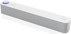 Atlantis Soundbar PC 20 W, PC Speaker, Jack 3.5 mm + Bluetooth 5.3 for Smartphone, FireTV, Turntable, Batt. 2400 MHA, FM Radio, PC Speaker, Portable, TV, Smartp 420 x 60 x 74 mm P003-C0820-B