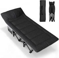 ATORPOK SHOP Camping Bed Folding Extra Wide Folding Bed Camping Bed for Outdoor Garden Indoor