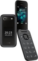Atrakintas "Nokia 2660 Flip", 2,8 colio ekranas, dideli mygtukai, puikus garsas, padidinta vartotojo sąsaja, pagalbos mygtukas, skambučių valdymo pasukimas, galinė kamera - juoda