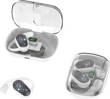 Atviros ausinės "Bluetooth" belaidžio sporto ausinės su ausies kabliu "Air Line Bone Sound" ausinės Belaidės ausinės ausinės Belaidės kaulų laidumo ausinės bėgiojimui dviračiu Sporto salė Sporto salė
