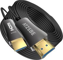 Atzebe Fibre Optic HDMI Cable 2.0 Supports 4K @ 60Hz 3D Full HD ARC CEC HEC Function 30m